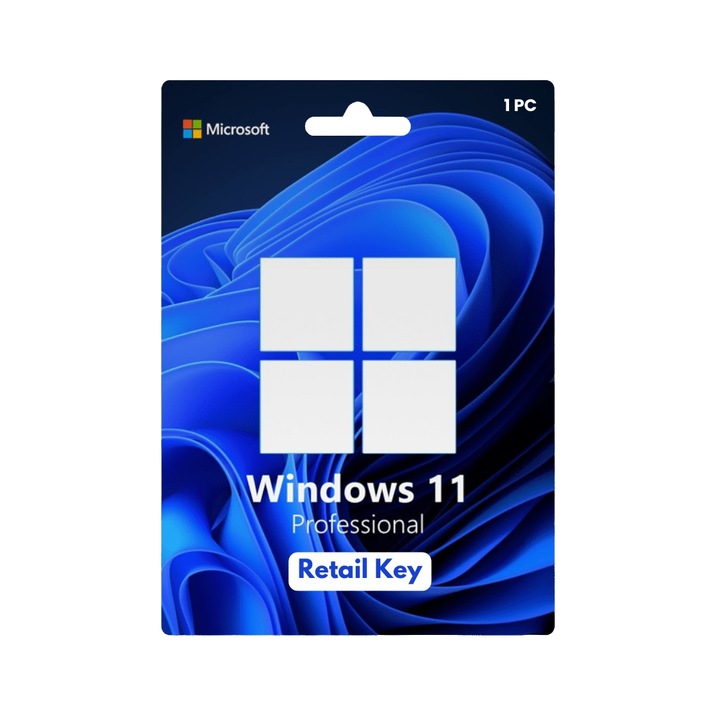 Лиценз за Windows 11 Pro Retail Medialess 32/64 - бита