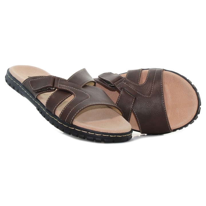 Papuci de casă pentru bărbați Wink - David brown Mărime:, Maro