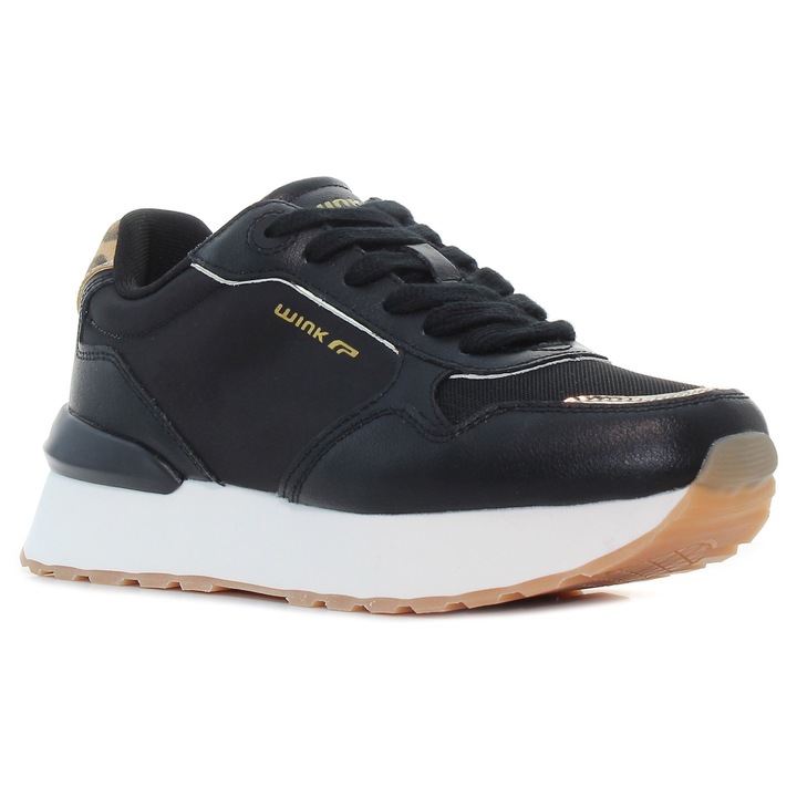 Wink - Pelli Fab fekete női cipő Méret:, Fekete