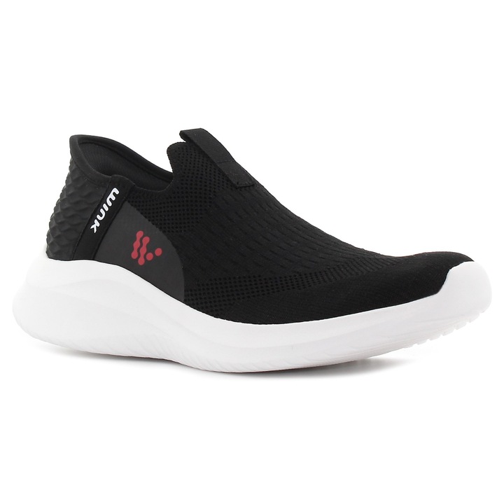 Wink - IntroX fekete női bebújós cipő, Fekete