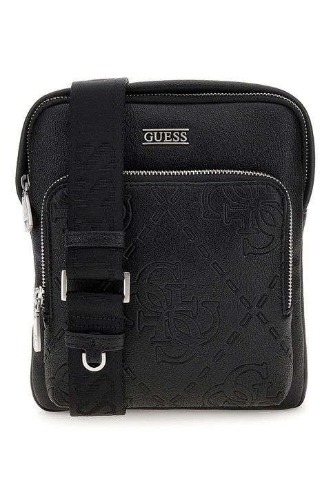GUESS, Műbőr válltáska, Fekete