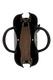 GUESS, Geanta shopper din piele ecologica cu accesoriu detasabil cu logo, Negru