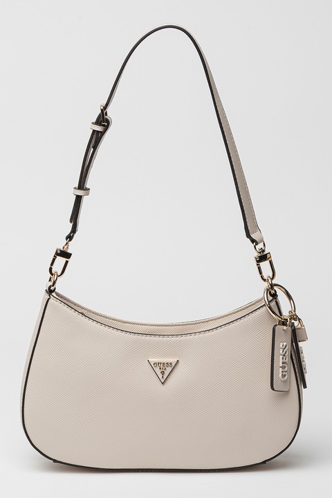 GUESS, Noelle II műbőr válltáska, Csontszín