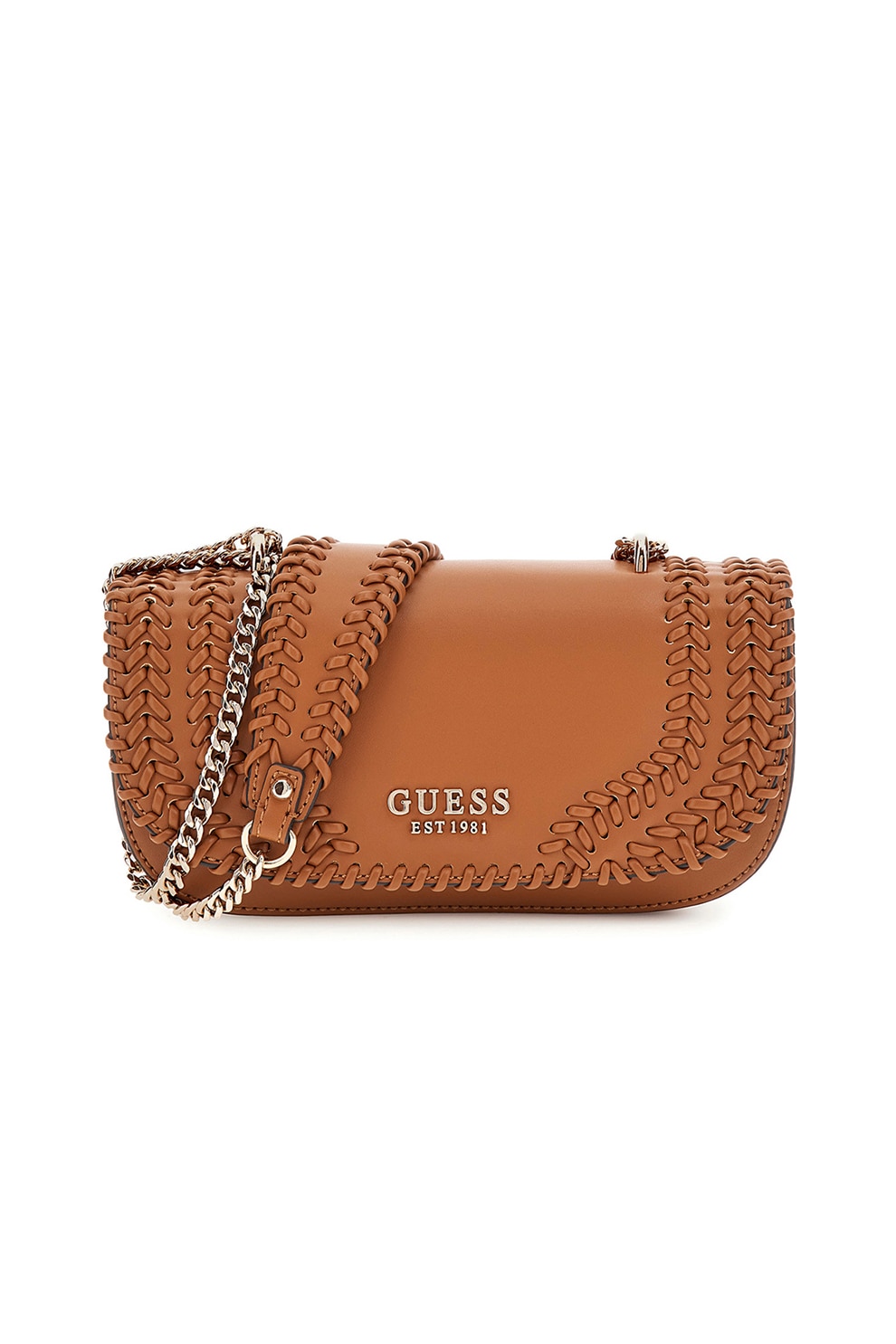Fossil, Geanta crossbody de piele ecologica Harper, Scortisoara