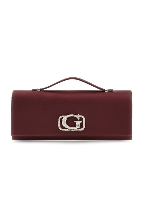 GUESS, Bőr kézitáska, Bordó