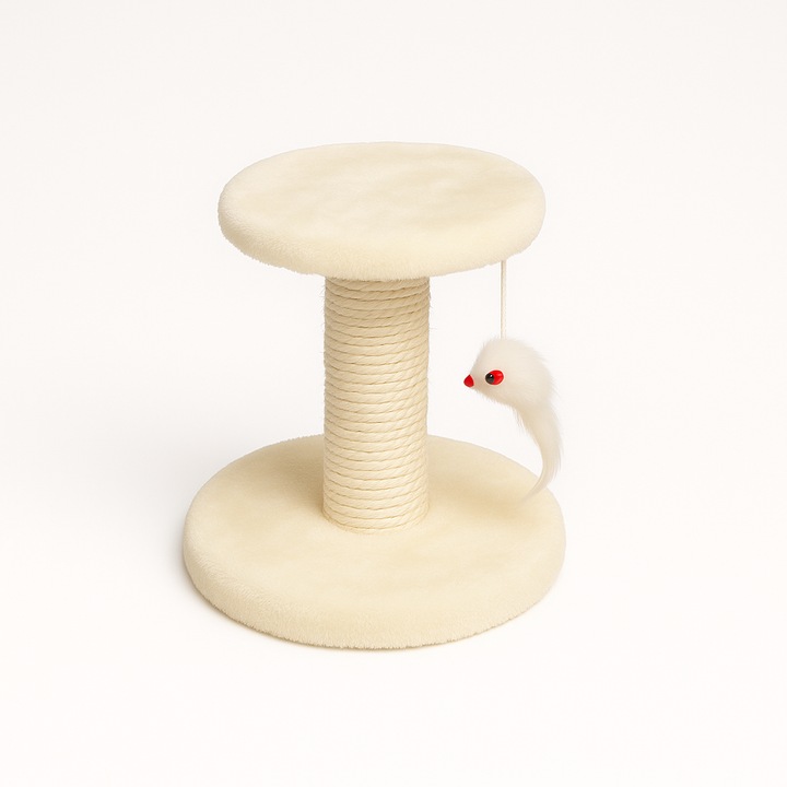 Ansamblu de Joaca interactiv pentru Pisici – Stalp pentru Zgariat