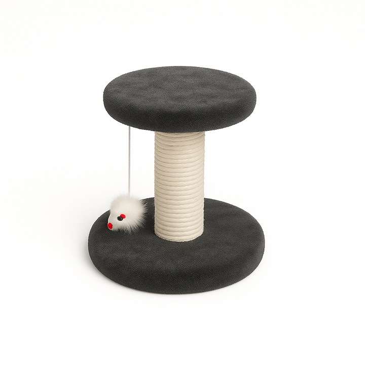 Ansamblu de Joaca interactiv pentru Pisici – Stalp pentru Zgariat