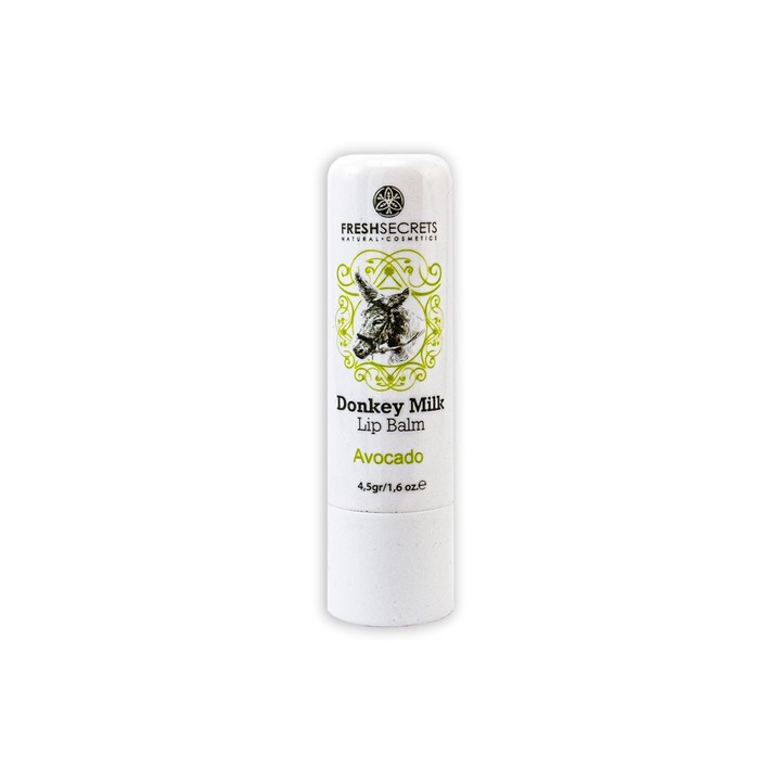 Balsam de buze Fresh Secrets cu lapte de magarita si ulei de avocado, SPF 30, testat dermatologic, 4,5g