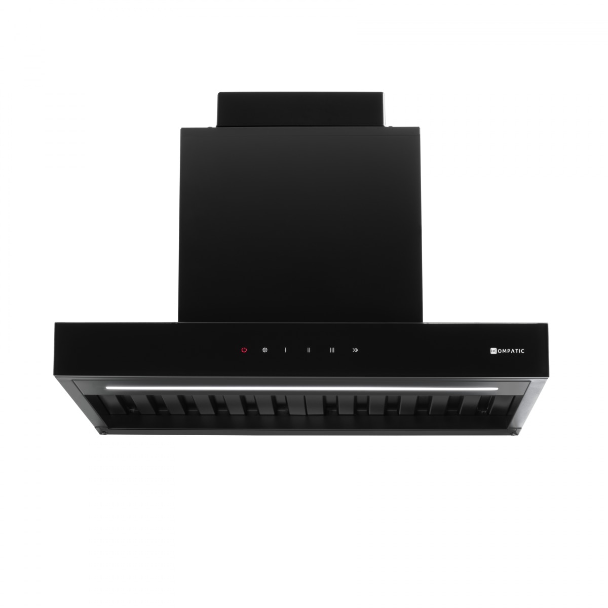 Hota Kompatic by Turbionaire, Riva 60 KRV60BI, Incorporabila sub corpul suspendat, Motor Brushless 800mc/h, Clasa A+++, Filtre Baffle Avansate, Touch Control, Refulare verticala/or