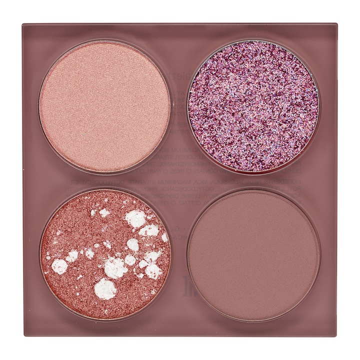 Seventeen Vibrant Eyes Quand szemhéjfesték paletta 09 Pink Love 6 g