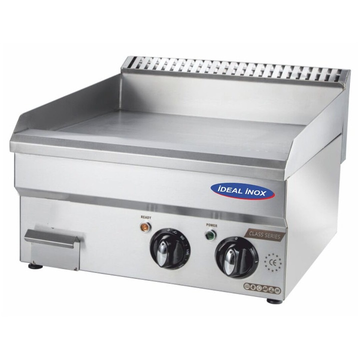 Gratar electric striat Ideal Inox 500x550x250 Linia Eco
