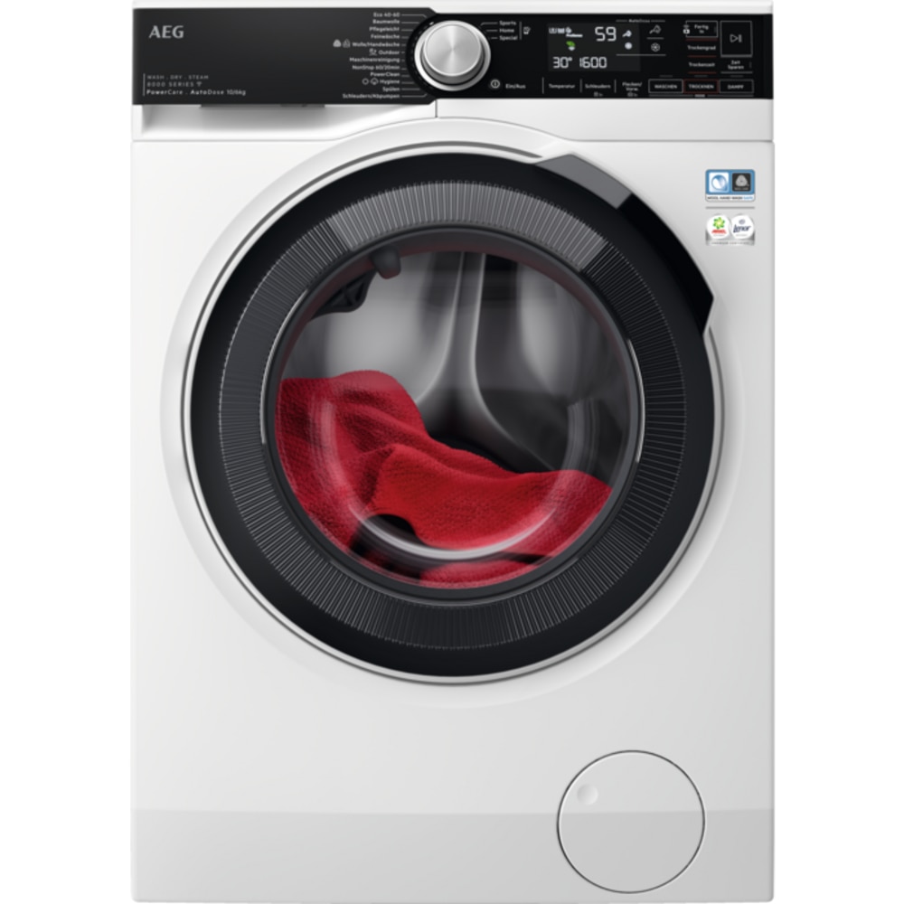 Masina de spalat cu uscator LWR8D80600 AEG 10/6 kg, 1600 U