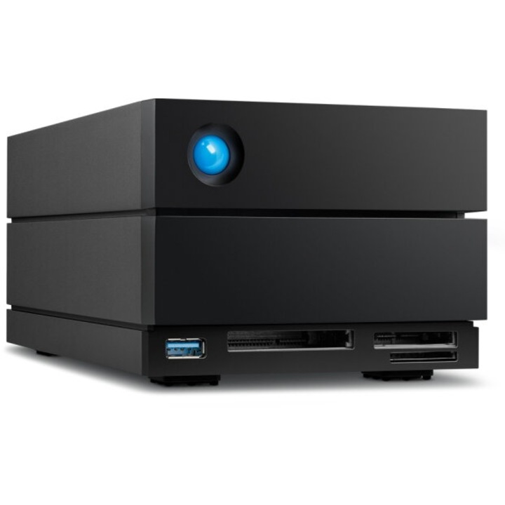 LaCie külső merevlemez, 28 TB, fekete