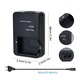 Incarcator NB-13L pentru Canon, RASK, Compatibil cu baterie Canon CB-2LH CB-2LHT CB-2LHE, negru