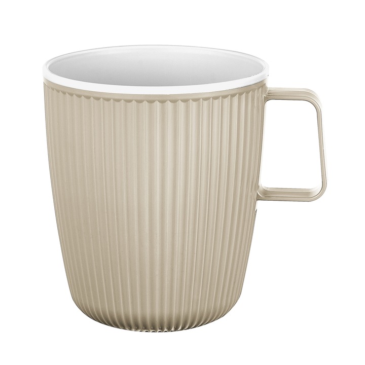 IRIS G-807 SHELL kétszínű bögre 400ml 8, 5x13x10cm