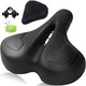 Sa pentru bicicleta, 30x28x13 CM, Tip extra gros, absorbtia socurilor, Memory Foam, ventilata, Banda Reflectorizanta, Usor de instalat, confera o postura optima a corpului, Anti-alunecare, amelioreaza presiunea oaselor, Potrivit pentru calatorii lungi