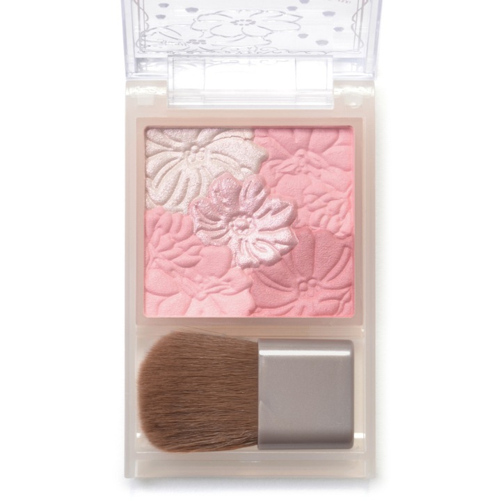 Палитра ружове Canmake Glow Fleur Cheeks (тип смесване) B02 Rose Ballerina 5.4g