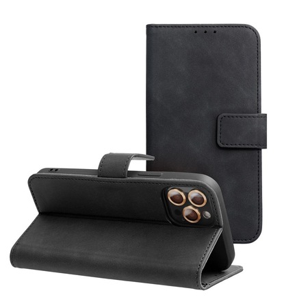 Cover Portafoglio Per Xiaomi Redmi Note 13 Pro 5G / POCO X6 5G - Fertuo Pelle PU Con Bumper In TPU, Fibbia Magnetica, Porta Carte E Supporto - Nero