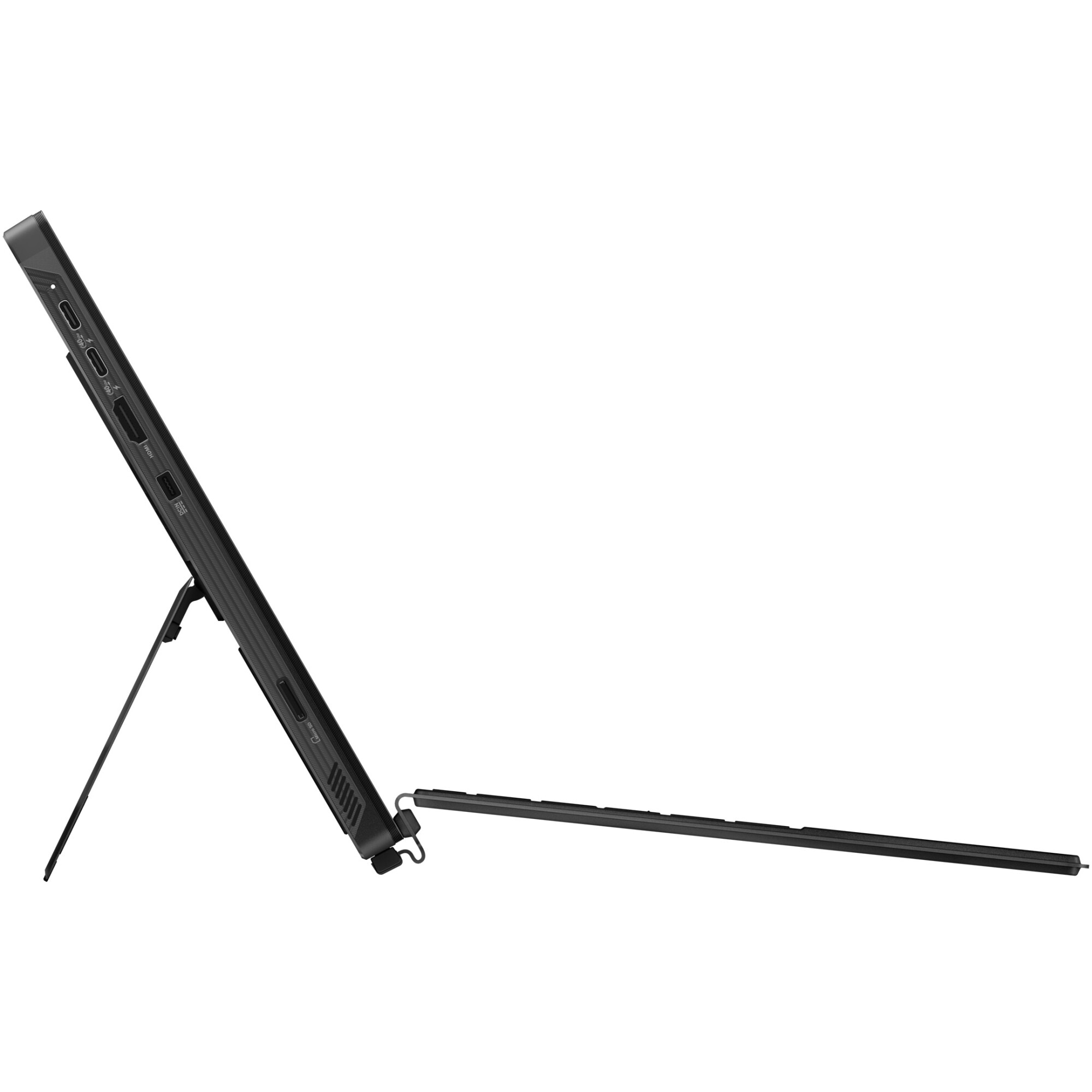 Laptop Gaming ASUS ROG Flow Z13 GZ302EA cu procesor AMD Ryzen AI MAX+ 395 pana la 5.1GHz, 13.4'', 2.5K, WQXGA, IPS, 180Hz, Touch, 32GB LPDDR5X RAM, 1TB SSD, Radeon 8060S Graphics, Windows 11 Pro, Off Black