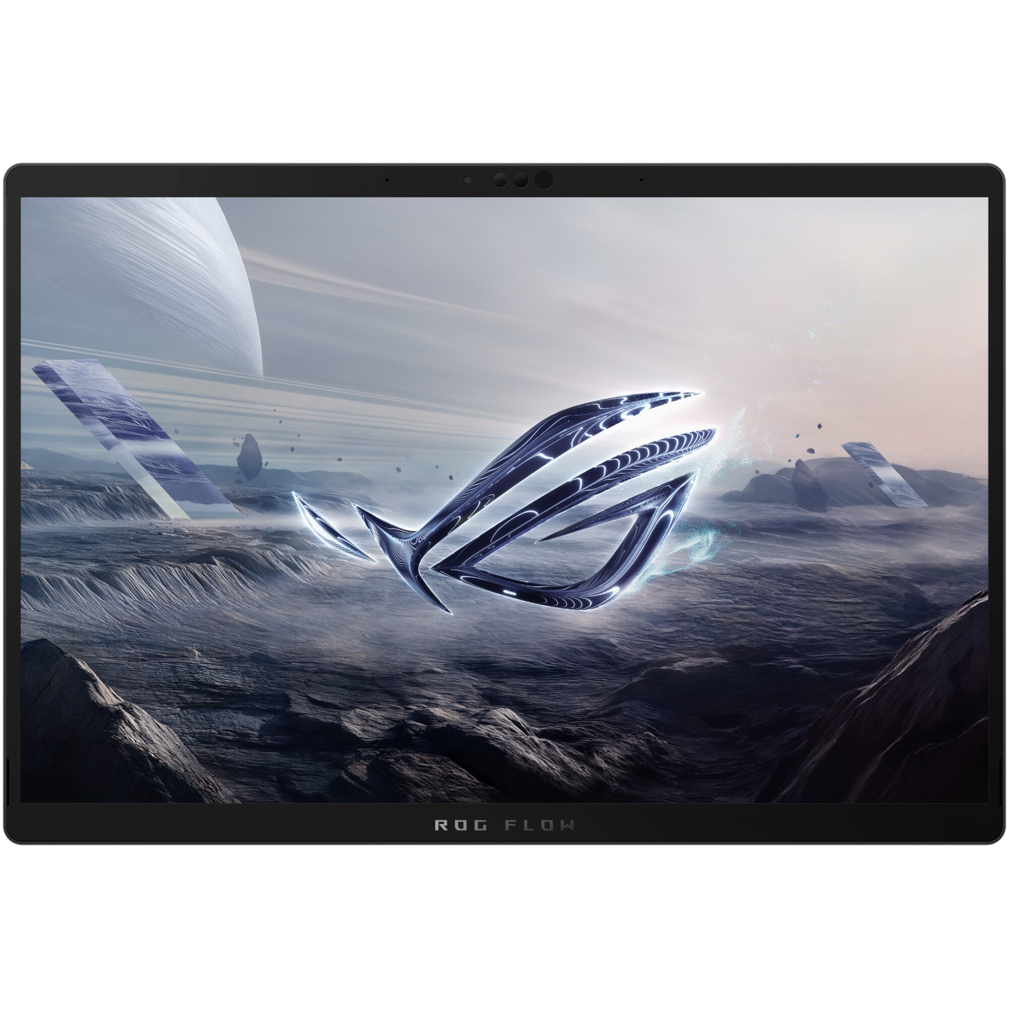 Laptop Gaming ASUS ROG Flow Z13 GZ302EA cu procesor AMD Ryzen AI MAX+ 395 pana la 5.1GHz, 13.4'', 2.5K, WQXGA, IPS, 180Hz, Touch, 32GB LPDDR5X RAM, 1TB SSD, Radeon 8060S Graphics, Windows 11 Pro, Off Black