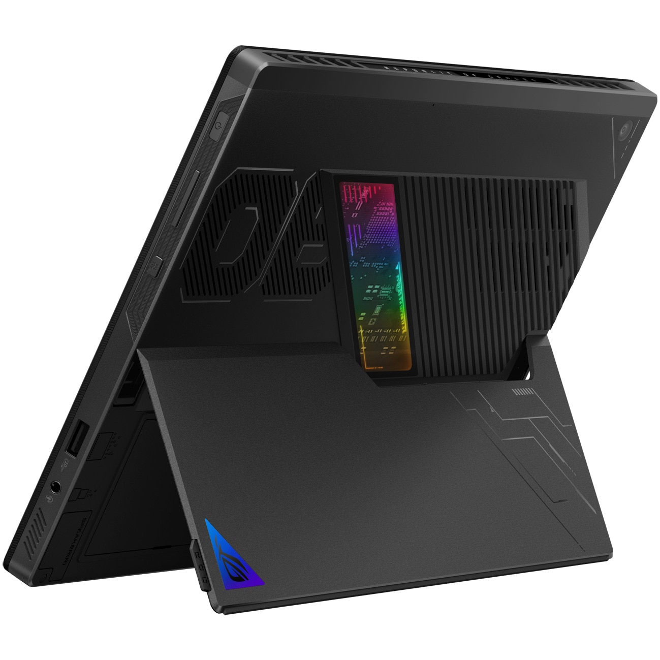 Laptop Gaming ASUS ROG Flow Z13 GZ302EA cu procesor AMD Ryzen AI MAX+ 395 pana la 5.1GHz, 13.4'', 2.5K, WQXGA, IPS, 180Hz, Touch, 32GB LPDDR5X RAM, 1TB SSD, Radeon 8060S Graphics, Windows 11 Pro, Off Black