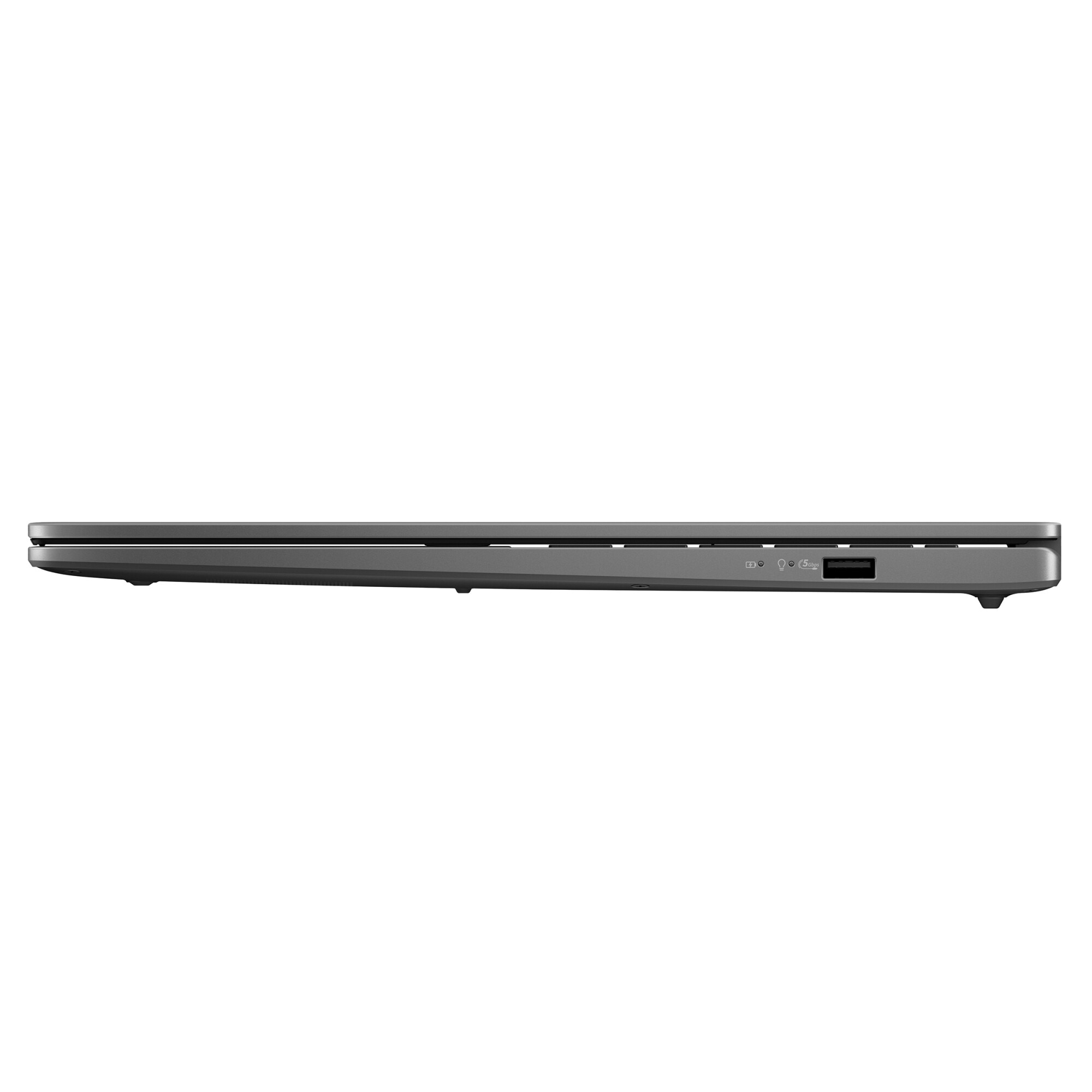 Laptop ASUS Vivobook S16 M3607GA cu procesor AMD Ryzen™ AI 7 445 pana la 4.60 GHz, 16'', WUXGA OLED, 32GB RAM, 1TB SSD, AMD Radeon 840M, Win 11 Home, Matte Gray