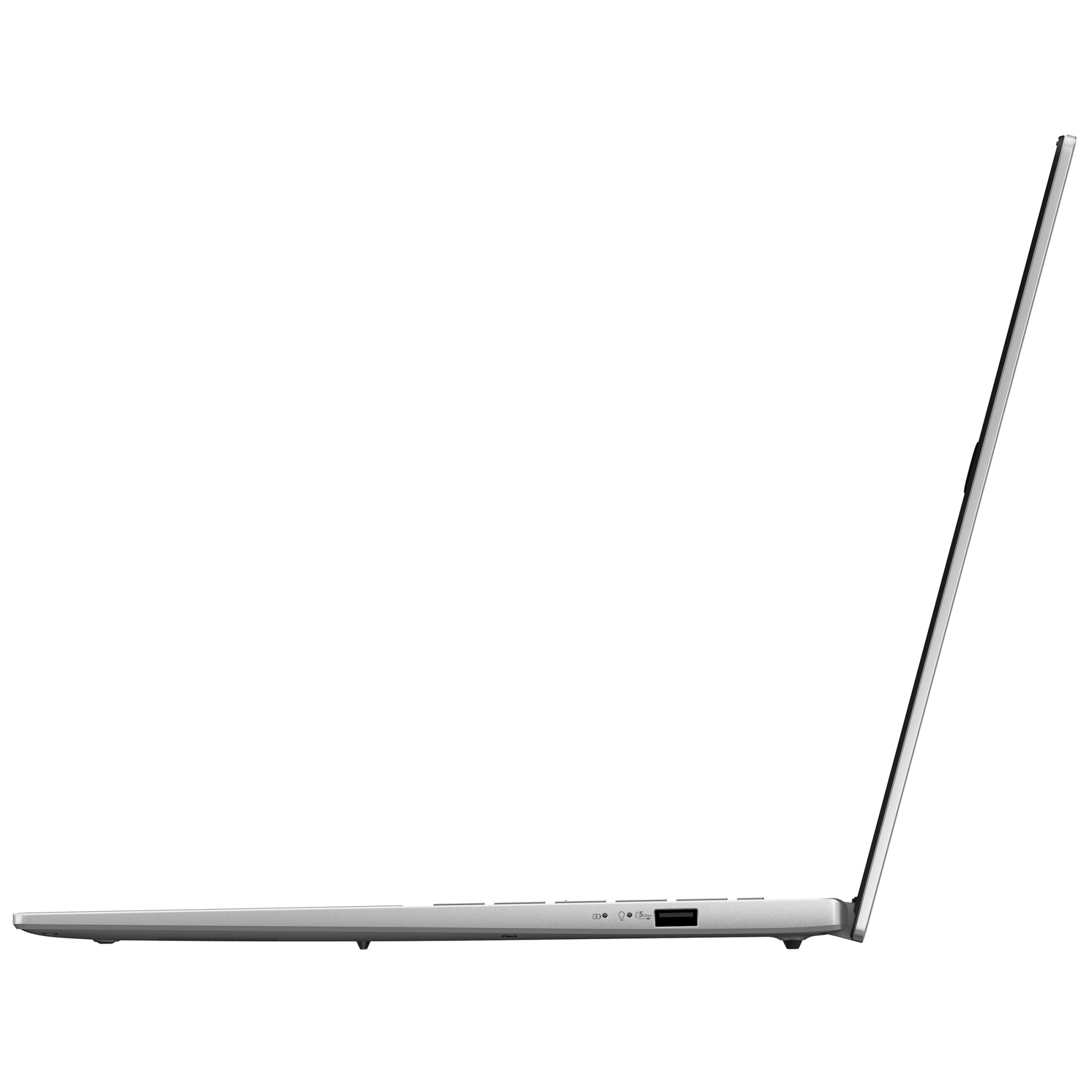 Laptop ASUS Vivobook S16 M3607HA cu procesor AMD Ryzen 5 220 pana la 4.9GHz, 16'', WUXGA, IPS, 144Hz, 16GB DDR5 RAM, 1TB SSD, AMD Radeon Graphics, No OS, Cool Silver