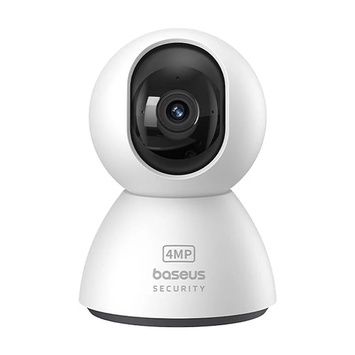 Baseus P1 vezeték nélküli térfigyelő kamera, 360 fokos pásztázás/döntés, 3K, 8x digitális zoom, Smart Detection, Smart Tracking, Two-Way Talk