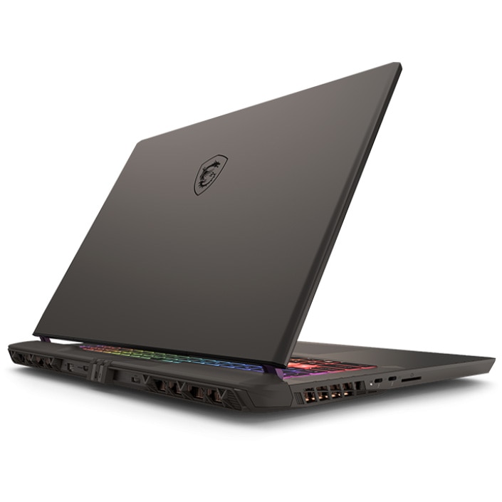 Laptop MSI Vector 17 HX AI A2XWJG-207XRO, 17 inch 2560 x 1600, Intel Core Ultra 9 275HX 24 C / 24 T, 2.7 GHz - 5.4 GHz, 40 MB cache, 28 W, 64 GB DDR5, 2 TB SSD, Nvidia GeForce RTX 5090, Fara sistem de operare, Gri