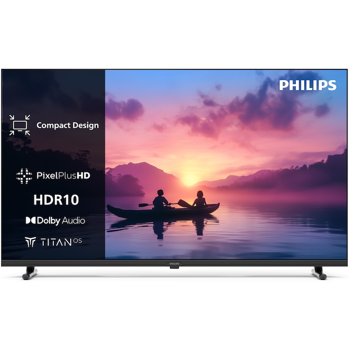 Philips 32PFS6000 LED televízió, 80 cm, Smart TV, Full HD, E energiaosztály (2025-ös modell)