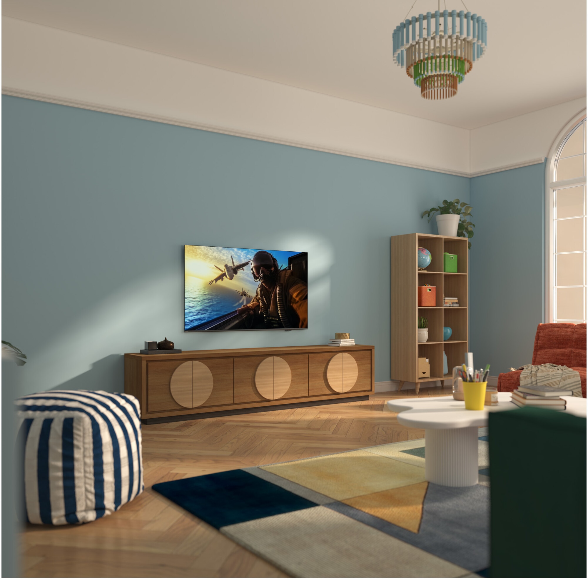 Televizor Philips LED 75PUS7000, 189 cm, Smart TV, 4K Ultra HD, Clasa D (Model 2025)