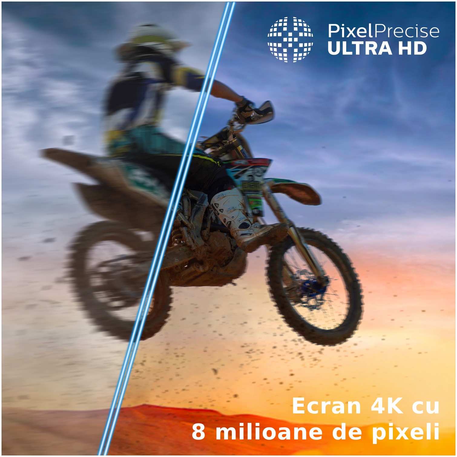 Televizor Philips LED 75PUS7000, 189 cm, Smart TV, 4K Ultra HD, Clasa D (Model 2025)