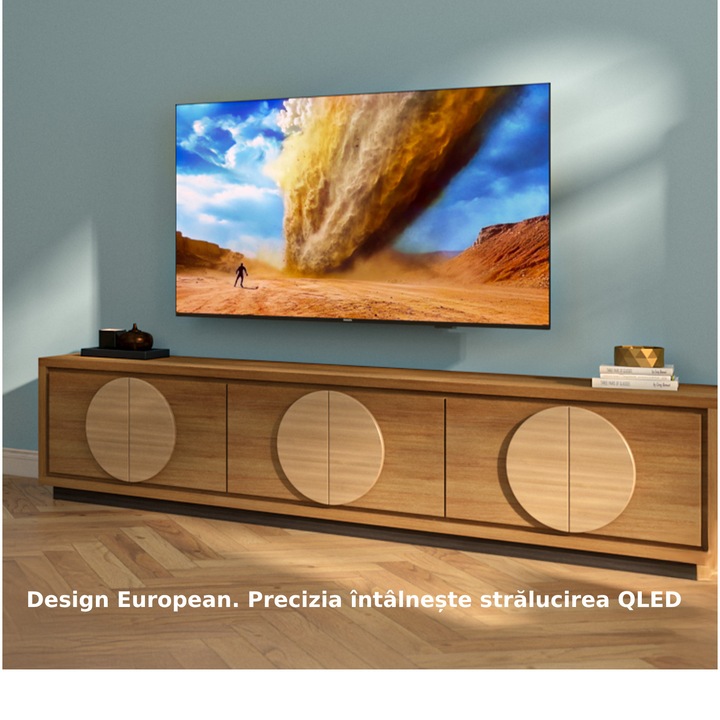 Televizor Philips QLED 43PUS7810, 108 cm, Smart TV, 4K Ultra HD, Clasa F