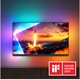 Televizor Philips AMBILIGHT tv OLED+ 65OLED910, 164 cm, Google TV, 4K Ultra HD, 100 Hz, Sunet Bowers & Wilkins, Clasa F (Model 2025)
