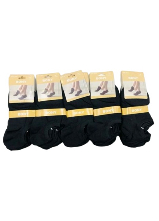 set 20 sosete dama, negre scurte.35-41