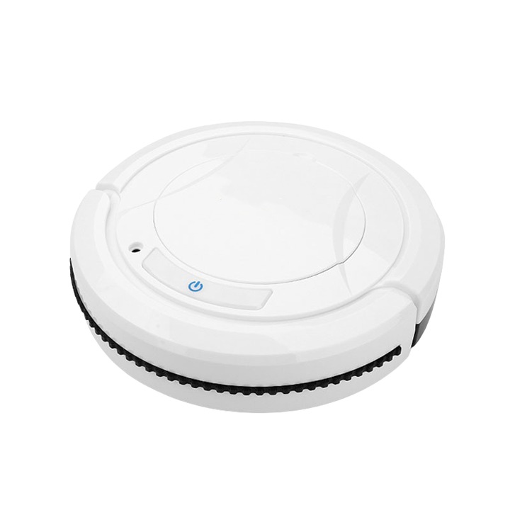 Robotporszívó, 4000Pa, 300ml-es portartály, 2000mAh, különféle padlófelületekre alkalmas, hosszú akkumulátor-üzemidő, fehér