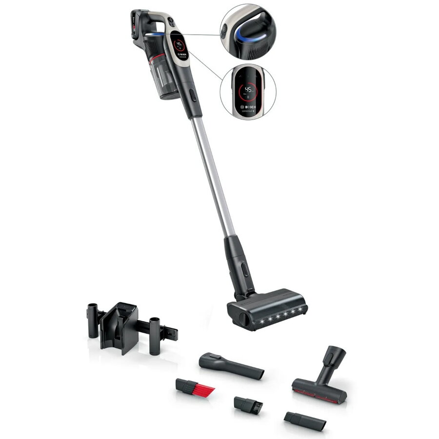Unlimited 9 0.4 l 18 V Autonomie 60 min 3 moduri curatare Sistem anti-incalcire Graphite