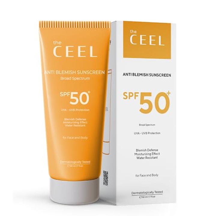 Crema protectie solara The Ceel SPF 50+, rezistenta la apa, 50 ml