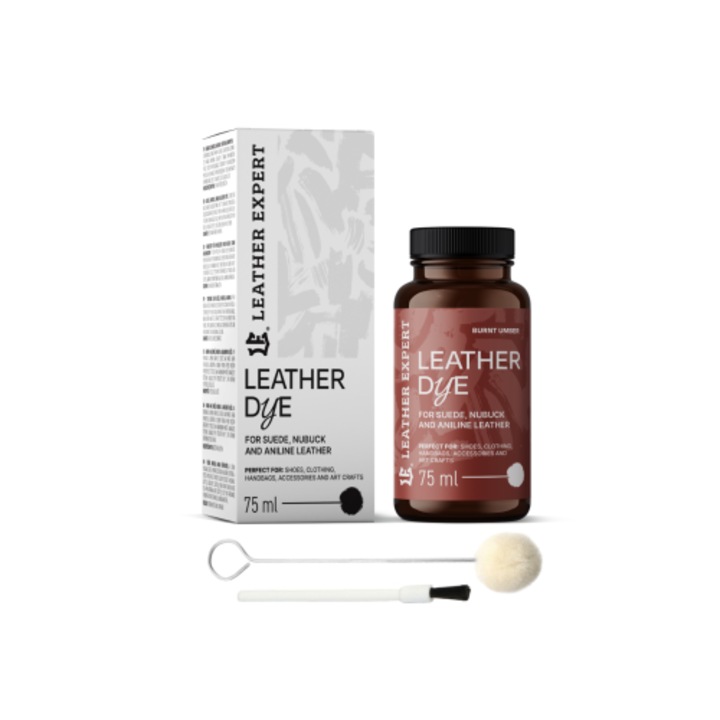 Velúr festék Umbra Arsa Leather Expert, velúr, nubuk és anilin festék 75ml