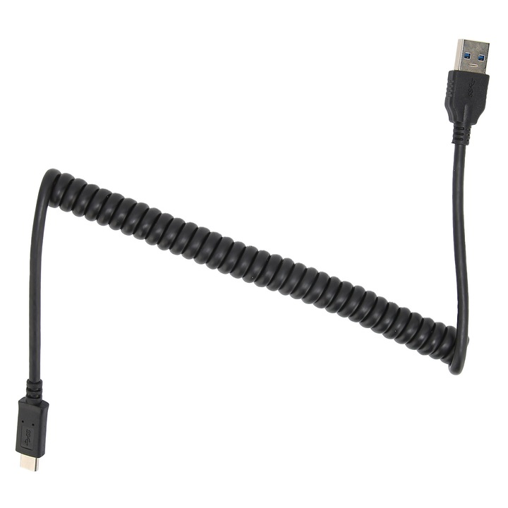 Cablu convertor retractabil USB 3.1 la tip C