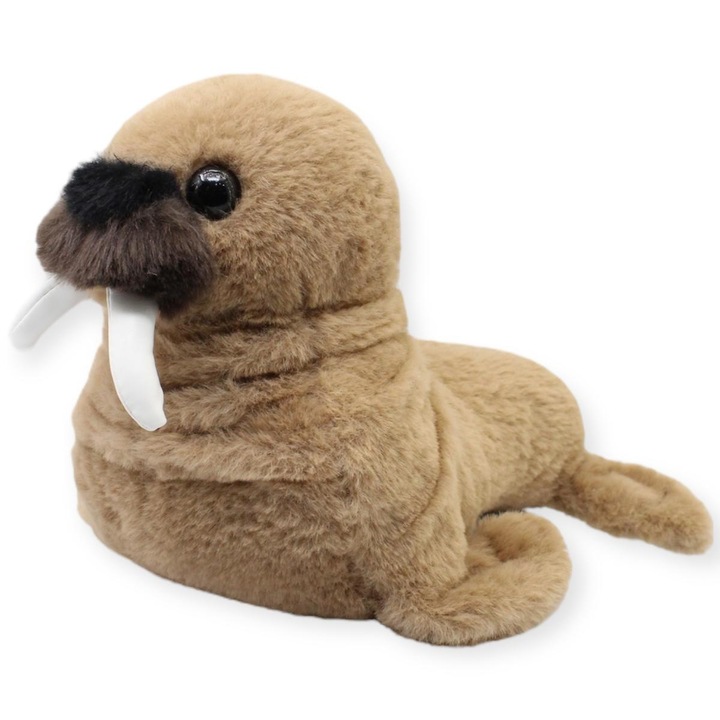 Jucarie plus, foca maro, 25 cm
