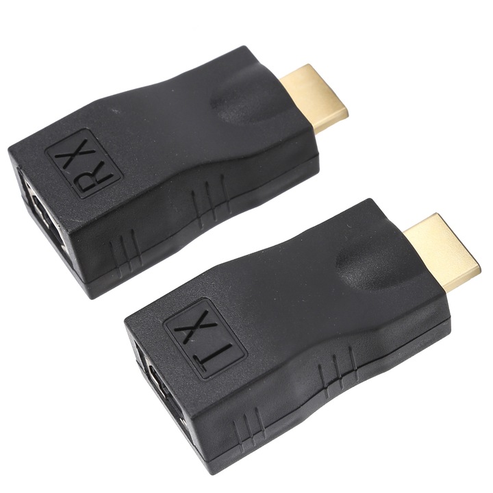 Adaptor HDMI la RJ45, conector de retea pentru amplificator