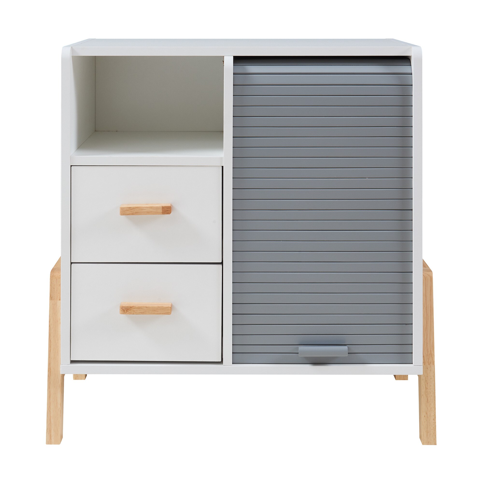 Comoda, en.casa, PXCH-0059 Tysvær, 110 x 40 x 80 cm, bambus, natur