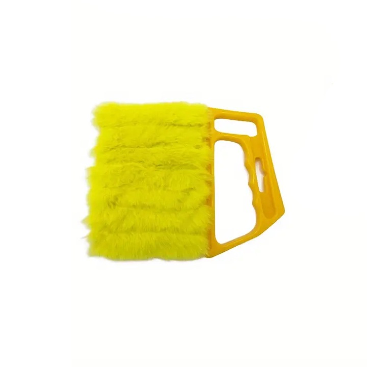 PAA-home® redőnytisztító kefe ergonomikus nyéllel és 7 puha szállal, ideális por és szennyeződés felszívására