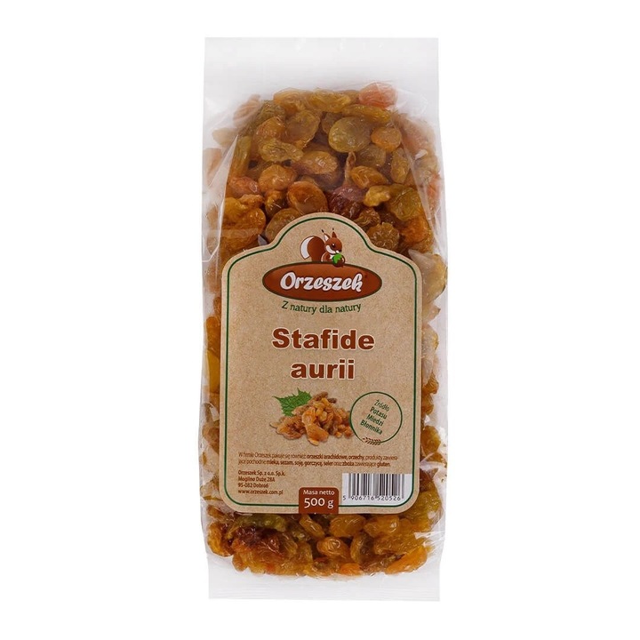 Stafide aurii 500g Orzeszek
