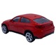 BMW X6 fém modell autó, piros 1/43