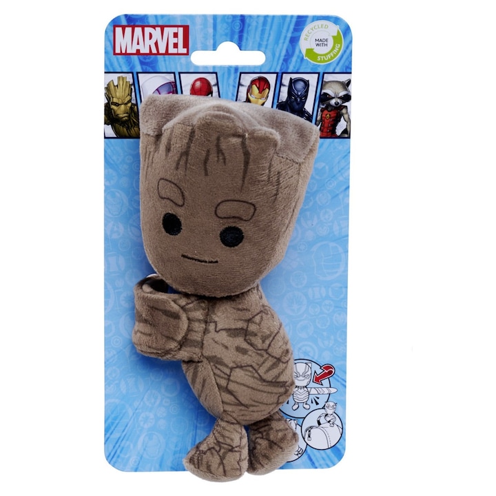 Jucarie de plus Marvel, Bratara Groot, 17 cm