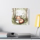Tablou Artis 40x40 cm pentru camera copilului, ecologic, cu imprimeu pe baza de apa