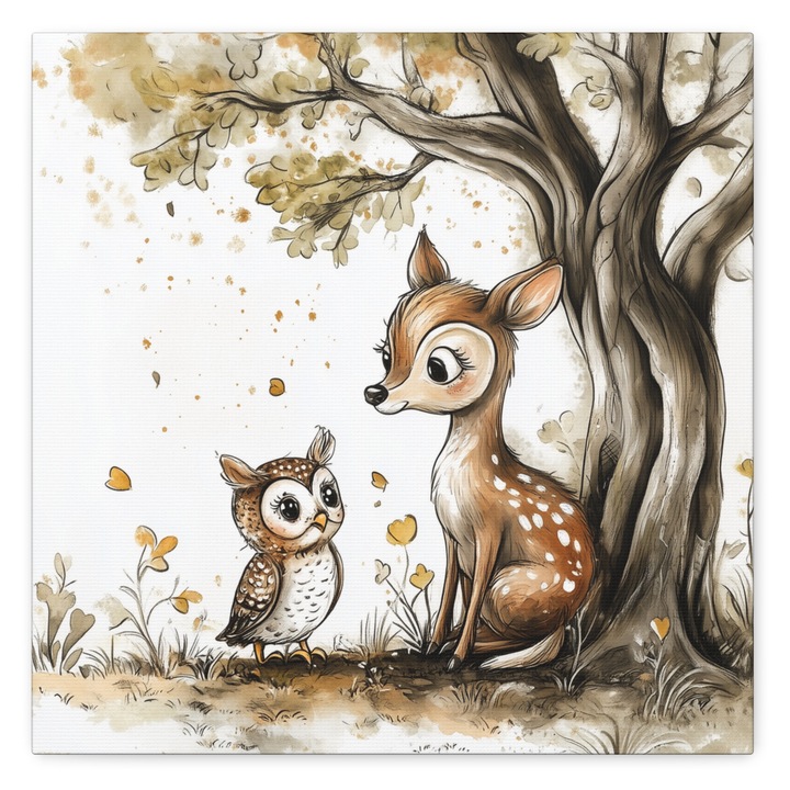 Tablou Artis pentru camera copilului 40x60cm, ecologic, design creativ