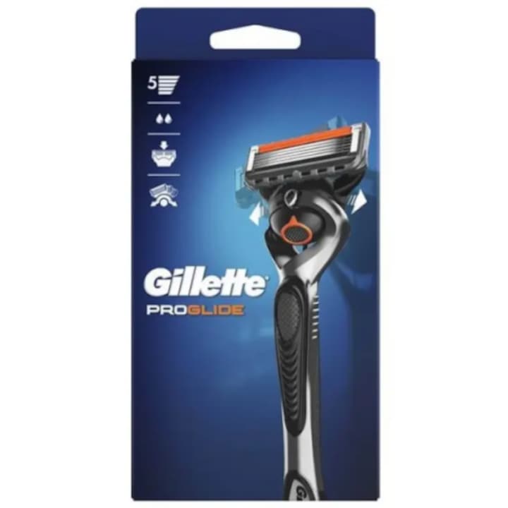 Самобръсначка Gillette Proglide, 5 ножчета, прецизност, комфорт